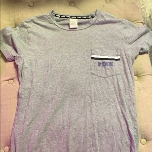 PINK grey t-shirt